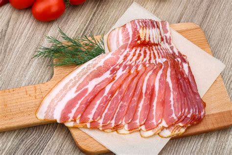 bacon fatiado